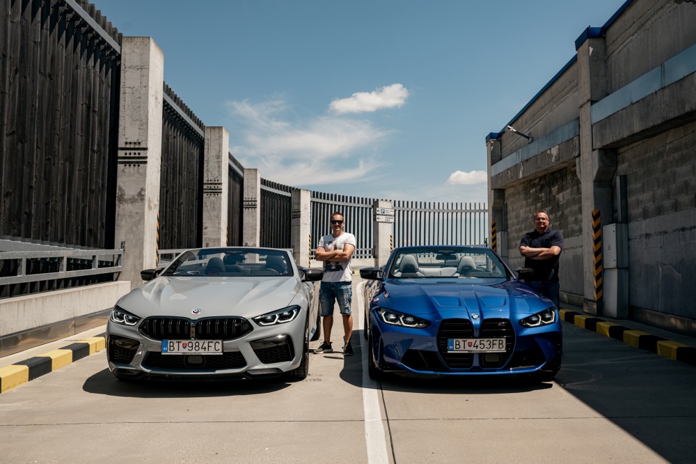 BMW M4 Convertible a BMW M8 Convertible